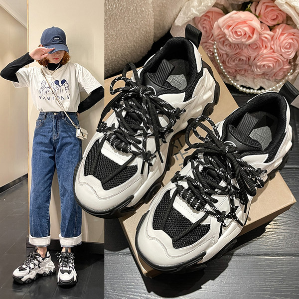 Γυναικεία casual αθλητικά παπούτσια που αναπνέουν με σόλα