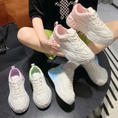 Női tornacipő - irizáló makaróni színnel