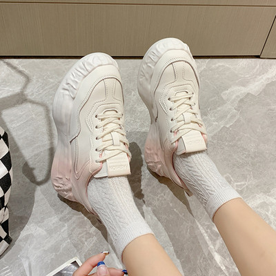 Női tornacipő - irizáló makaróni színnel