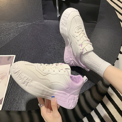 Női tornacipő - irizáló makaróni színnel