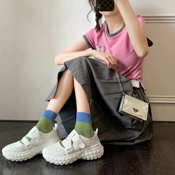 Ženske casual tenisice u dvije boje sa zakrpama