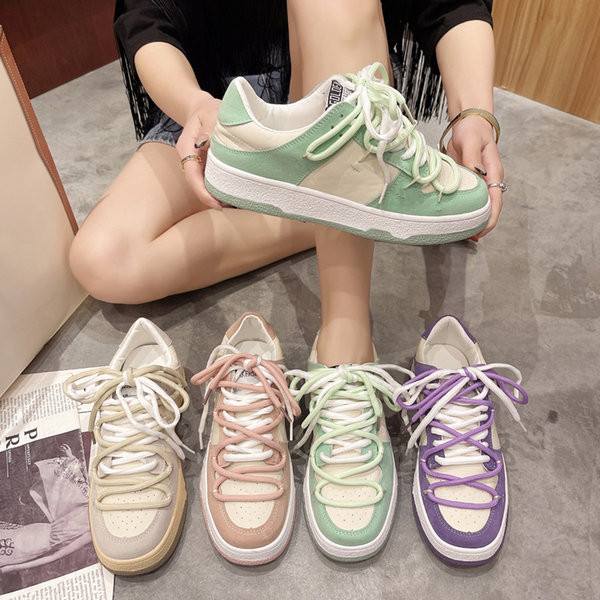 Ženske ležerne dvobojne vezice i tenisice