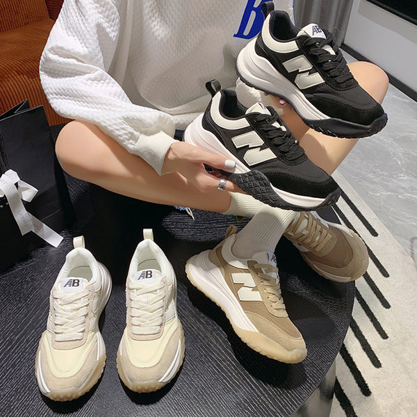 Női sport alkalmi tornacipő három színben