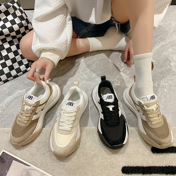 Női sport alkalmi tornacipő három színben