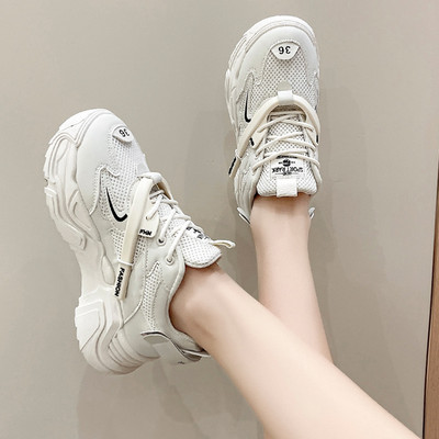 Ежедневни дамски маратонки с мрежа 