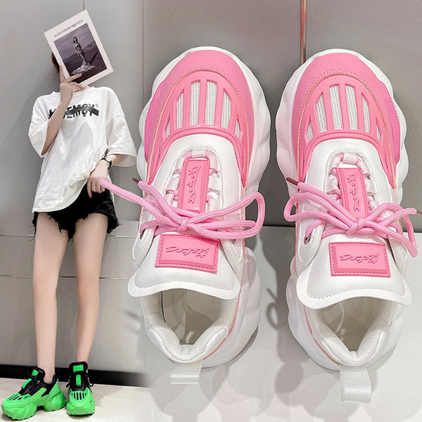 Naiste vabaaja nööriga platvormtossud