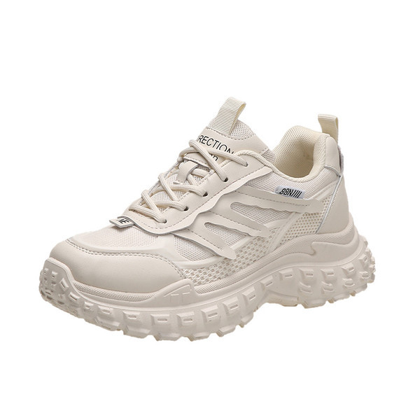 Nauji moteriški sportbačiai - dviejų spalvų su tinkleliu