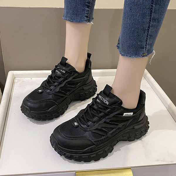 Nauji moteriški sportbačiai - dviejų spalvų su tinkleliu