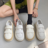 Casual γυναικεία sneakers με κούμπωμα velcro