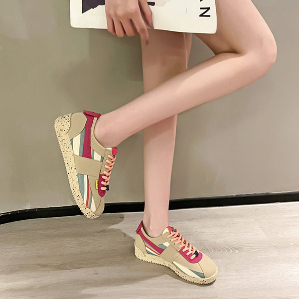 Įvairių spalvų moteriški laisvalaikio sportbačiai