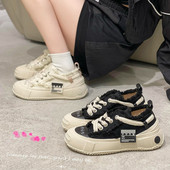 Új fekete-fehér női tornacipő