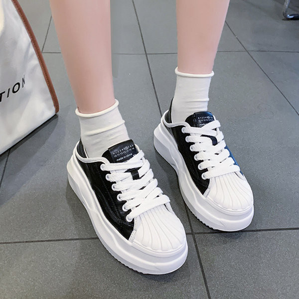 Nauji madingi dviejų spalvų moteriški sportbačiai