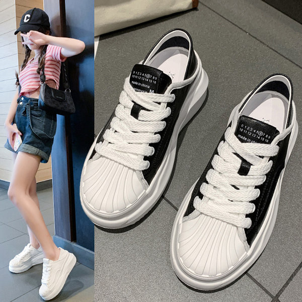 Nauji madingi dviejų spalvų moteriški sportbačiai