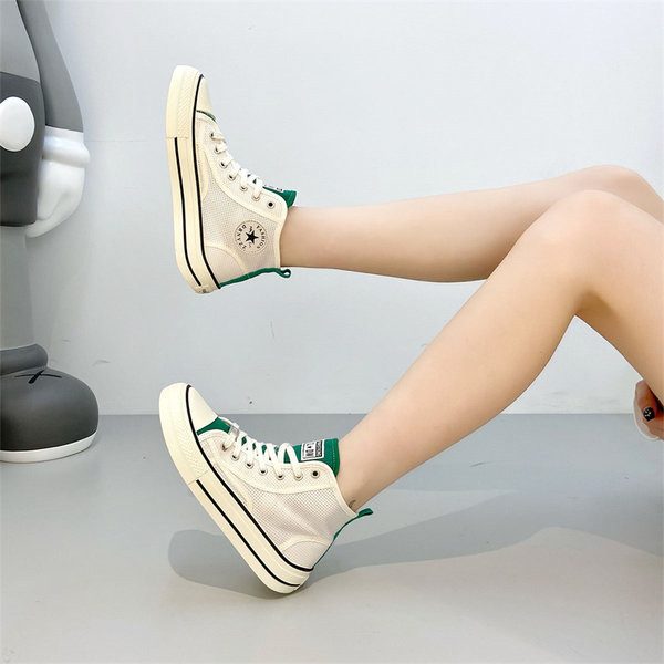 Moteriški sportbačiai – aukšti su tinkleliu