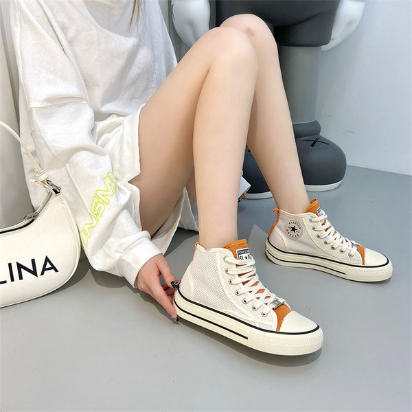 Moteriški sportbačiai – aukšti su tinkleliu