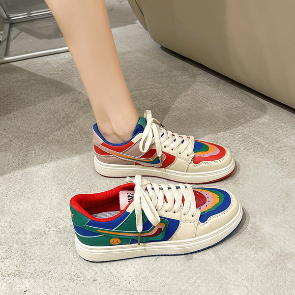 Moteriški raštuoti eko odos sportbačiai su raišteliais