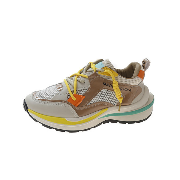 Modernūs moteriški sportbačiai su tinkleliu – dviejų spalvų