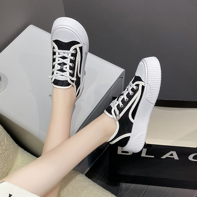 Γυναικεία casual sneakers με κορδόνια