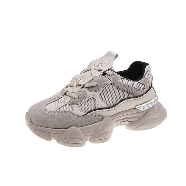 Sportiški laisvalaikio sportbačiai baltos ir pilkos spalvos