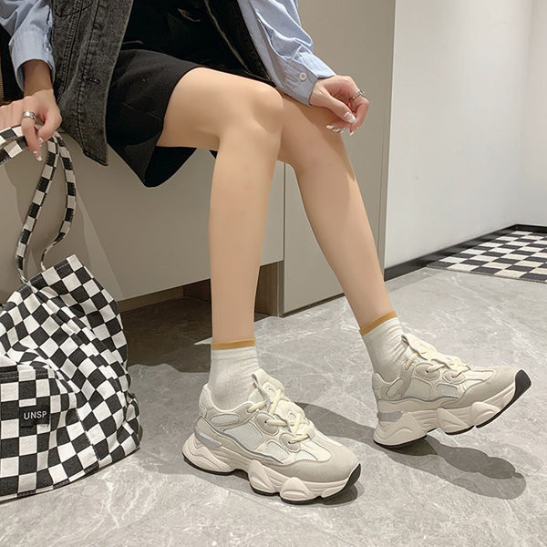 Sportiški laisvalaikio sportbačiai baltos ir pilkos spalvos