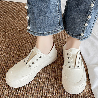 Ženske okrugle tenisice sa debelim đonom