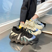 Γυναικεία αθλητικά sneakers με πλέγμα κάλτσας