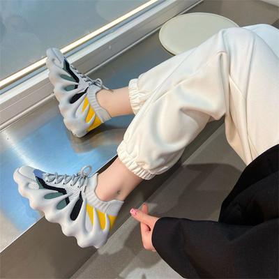 Γυναικεία αθλητικά sneakers με πλέγμα κάλτσας