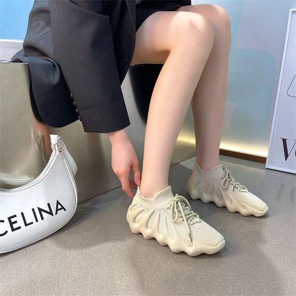 Γυναικεία αθλητικά sneakers με πλέγμα κάλτσας