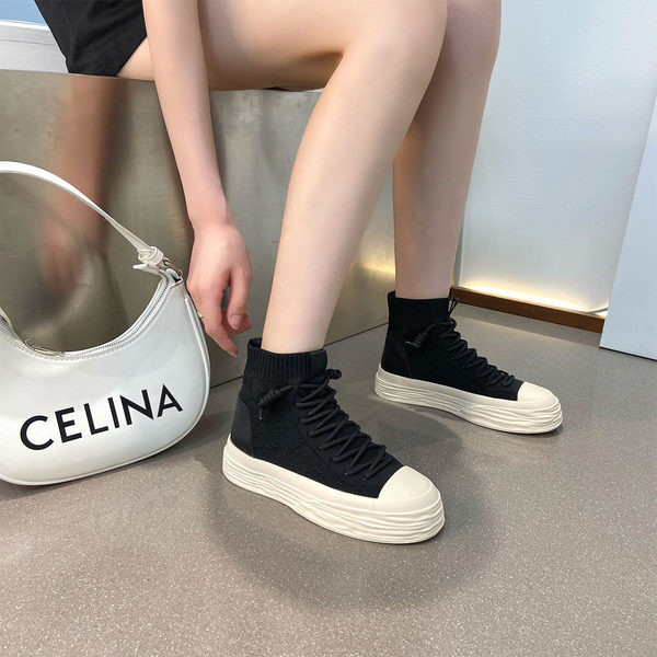 Dviejų spalvų moteriški laisvalaikio sportbačiai