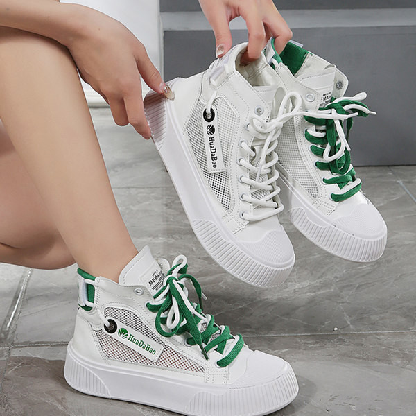 Moteriški sportiniai sportbačiai – su tinkleliu