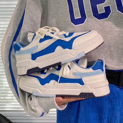 Női alkalmi fűzős tornacipő egyenes talppal