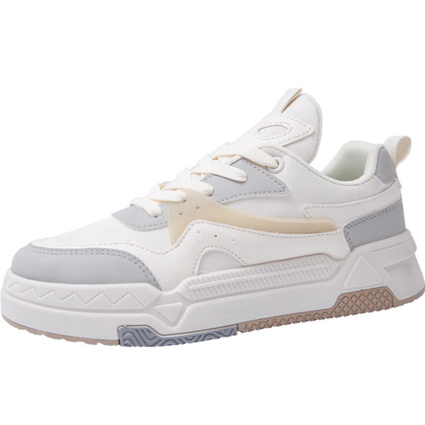 Női alkalmi fűzős tornacipő egyenes talppal