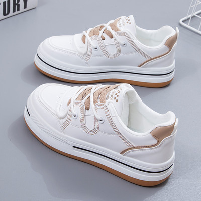 Γυναικεία casual sneakers - με κορδόνια