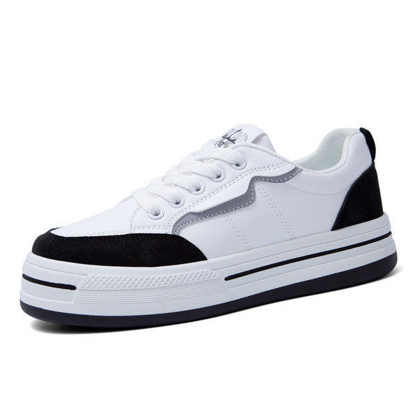 Kahes värvitoonis lameda tallaga naiste tossud