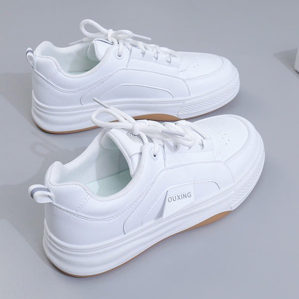 Alkalmi fehér női tornacipő