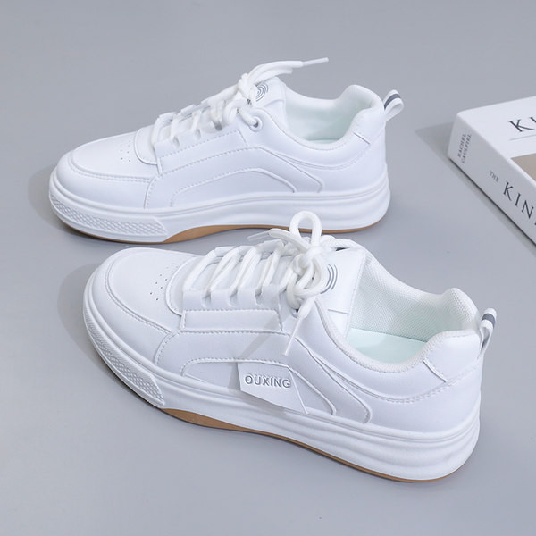 Alkalmi fehér női tornacipő