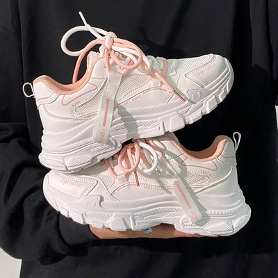 Uued vabaaja naiste tossud kahevärvilised paelad