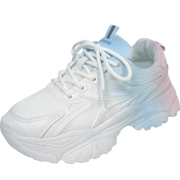 Įprasti vaivorykštių spalvų moteriški sportbačiai