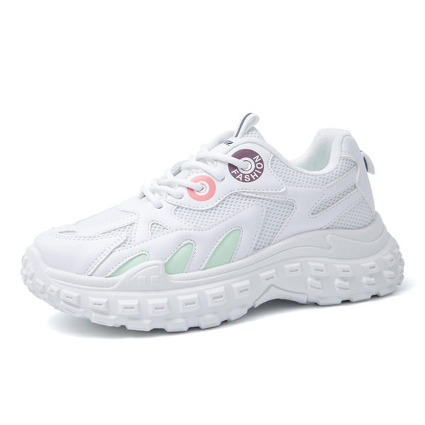 Moteriški suvarstomi tinkliniai sportbačiai su užrašais