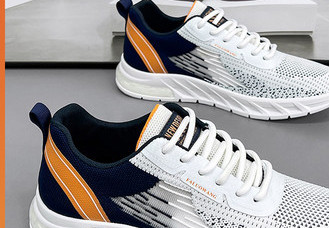 Ανδρικά αθλητικά παπούτσια που αναπνέουν με κορδόνια με τραχιά σόλα