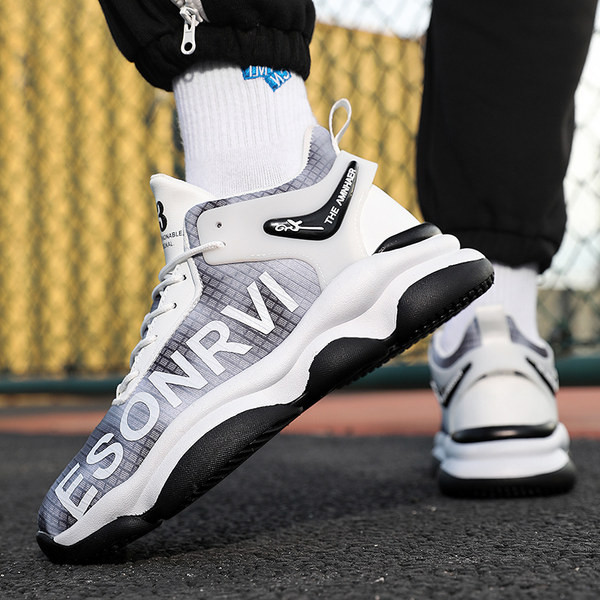 Nauji vyriški spalvingi sportbačiai su dekoratyviniu raštu