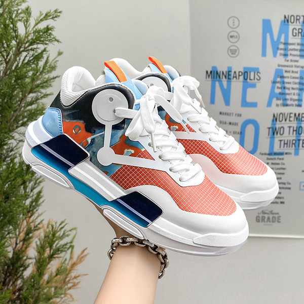 Új férfi tornacipő - tömör talp