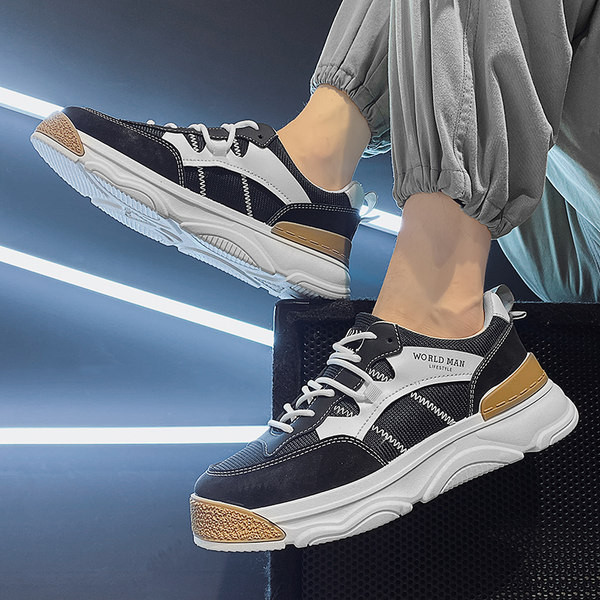 Vyriški laisvalaikio sportbačiai su dekoruotomis spalvomis