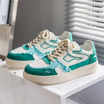 Νέα ανδρικά πολύχρωμα sneakers με διακοσμητικό print