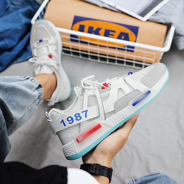 Ležerne muške tenisice s ukrasnim printom