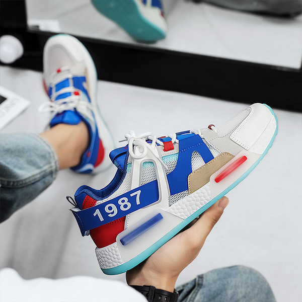 Ležerne muške tenisice s ukrasnim printom