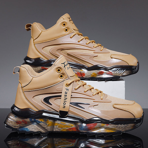 Vyriški sportbačiai su spalvotu padu ir dekoratyviniu užrašu