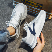 Vyriški sportbačiai su raišteliais ir tinkleliu