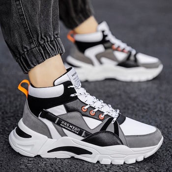 Νέα trendy ανδρικά sneakers με διαφορετικά διακοσμητικά χρώματα