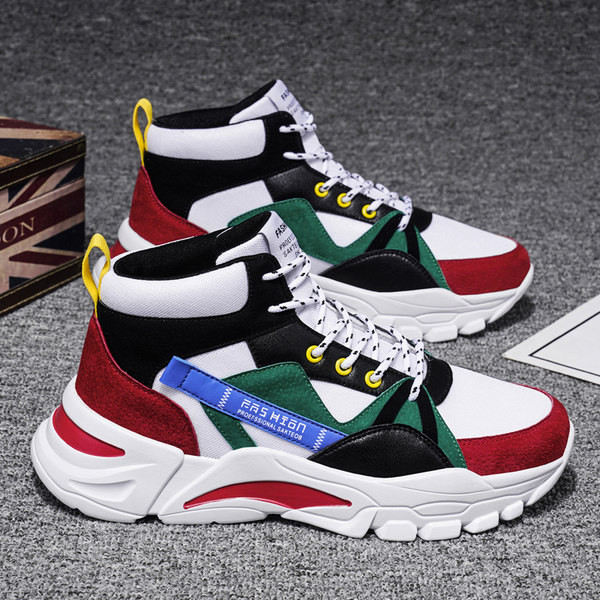 Нови модерни мъжки кецове с различни декоративни цветове 